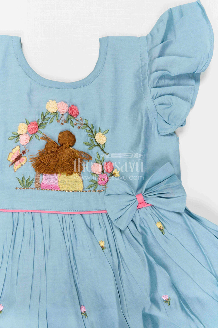 Girls Frock for Birthday Celebrations and Festive Outings