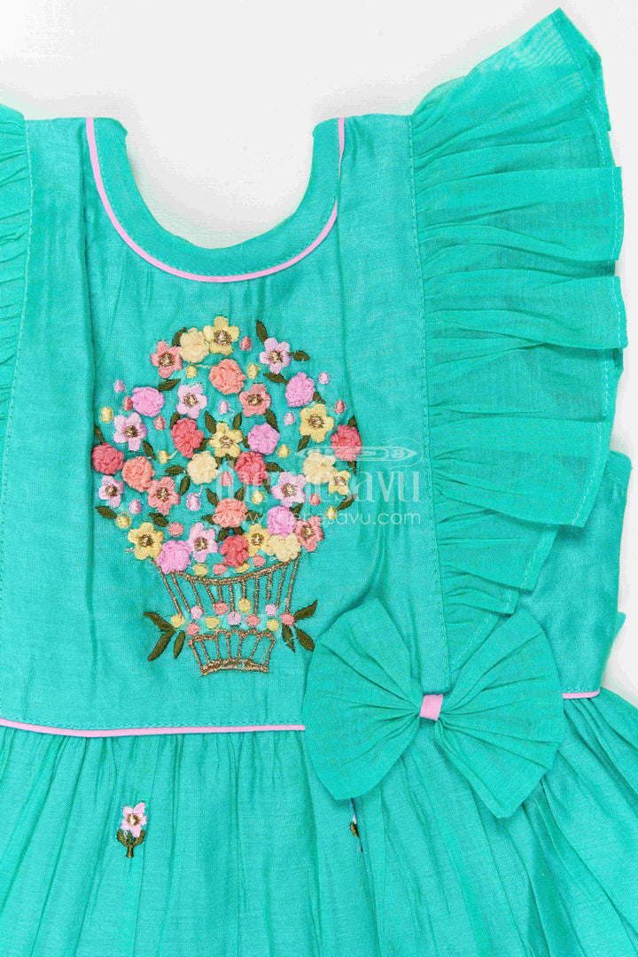 Girls Frock for Festive Gatherings and Traditional Celebrations