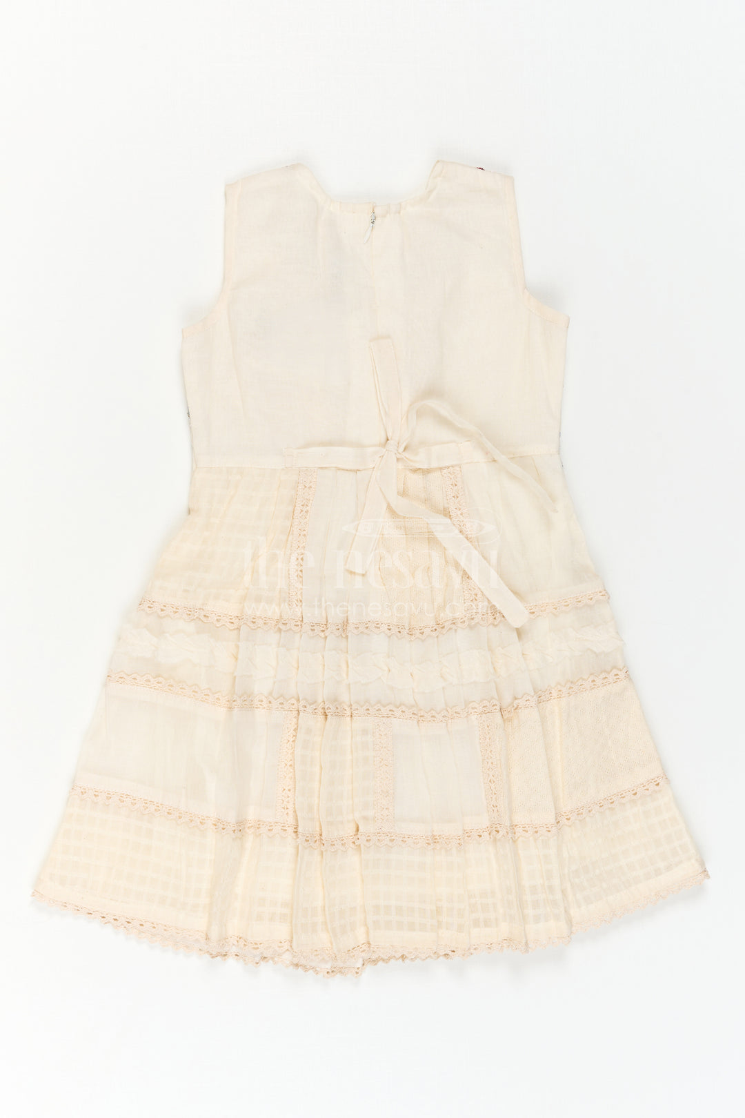 Girls Cotton Frock with Jacket for Festive Wear and Outings