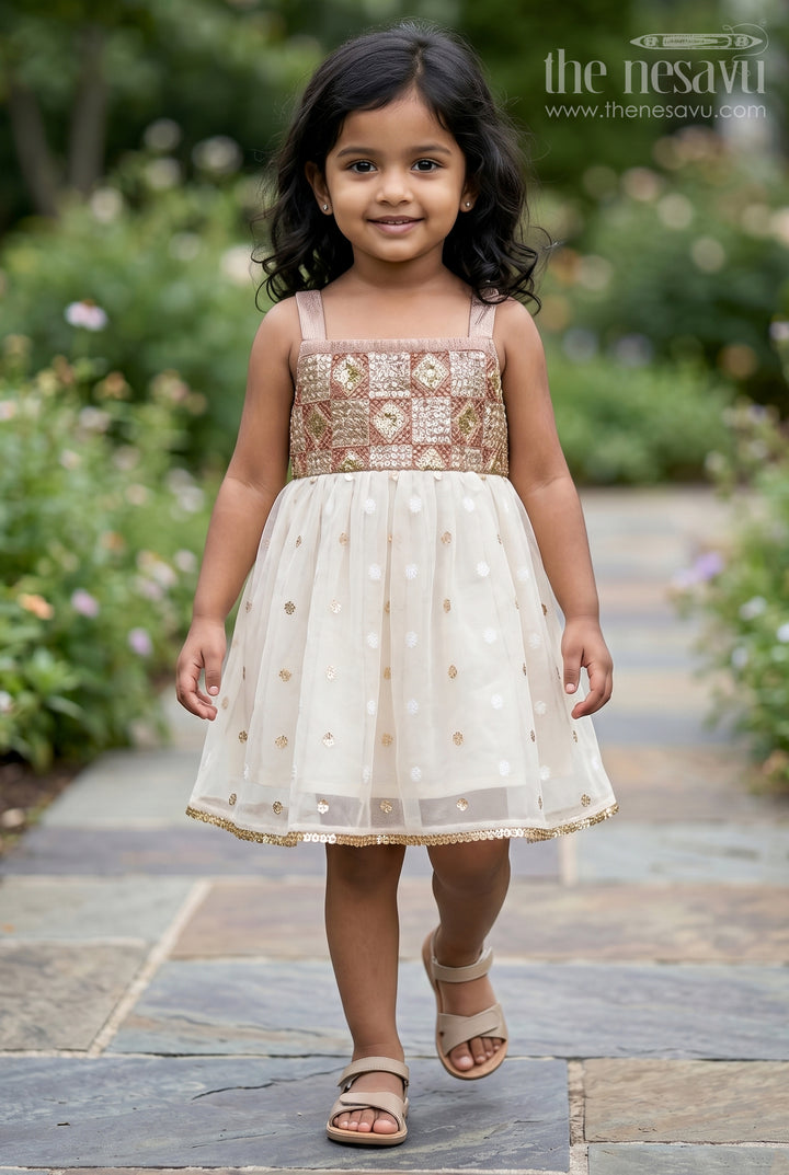 Girls Cotton Frock for Festive Wear and Special Occasions