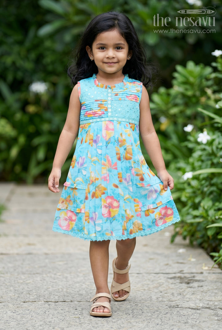 Girls Cotton Frock for Daily Wear and Park Visit