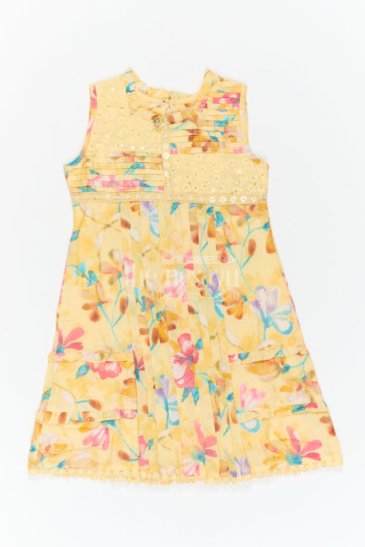 Girls Cotton Frock for Daily Wear and Travel