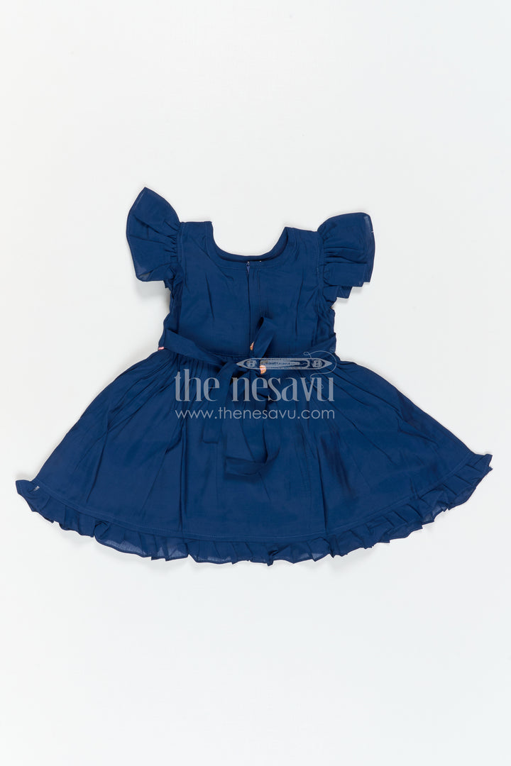 Girls Embroidered Frock for Birthdays and Festive Celebrations