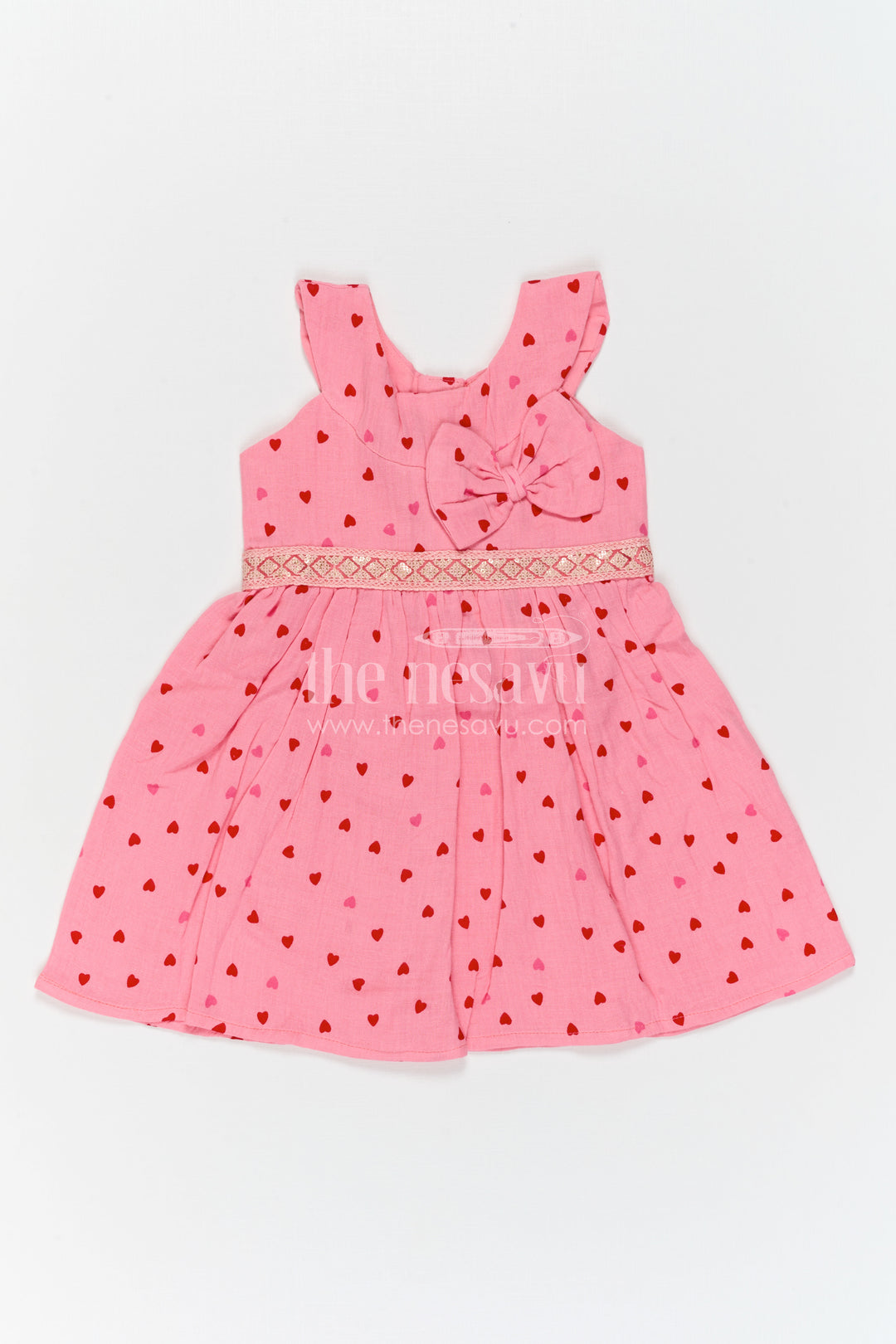 Girls Printed Frock for Birthdays and Playful Outings