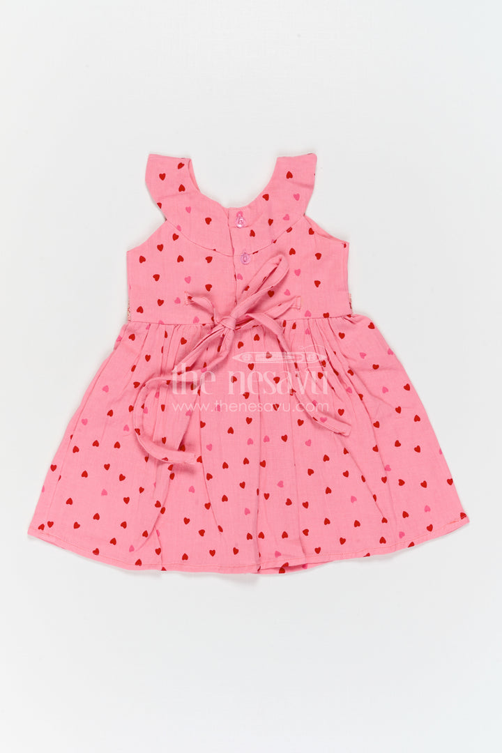 Girls Printed Frock for Birthdays and Playful Outings