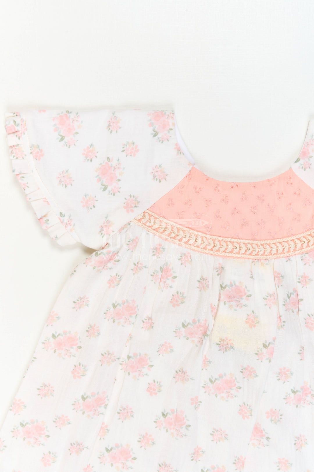 Girls Floral Frock for Summer Holidays and Family Outings