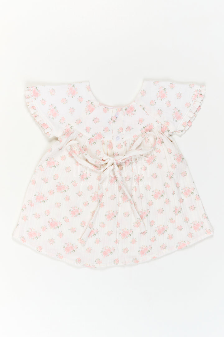 Girls Floral Frock for Summer Holidays and Family Outings