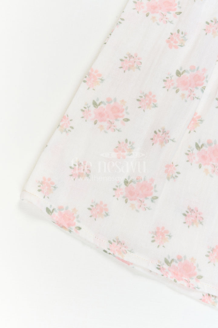 Girls Floral Frock for Summer Holidays and Family Outings