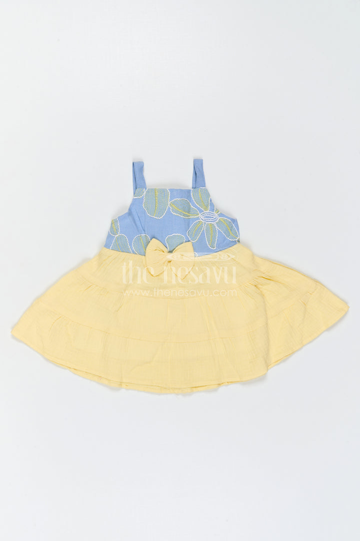 Baby Girl Sleeveless Frock for Summer Outings and Playdates