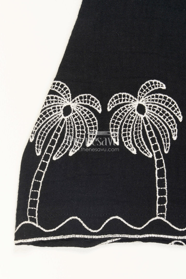 Girls Cotton Frock for Festive Evening Photos
