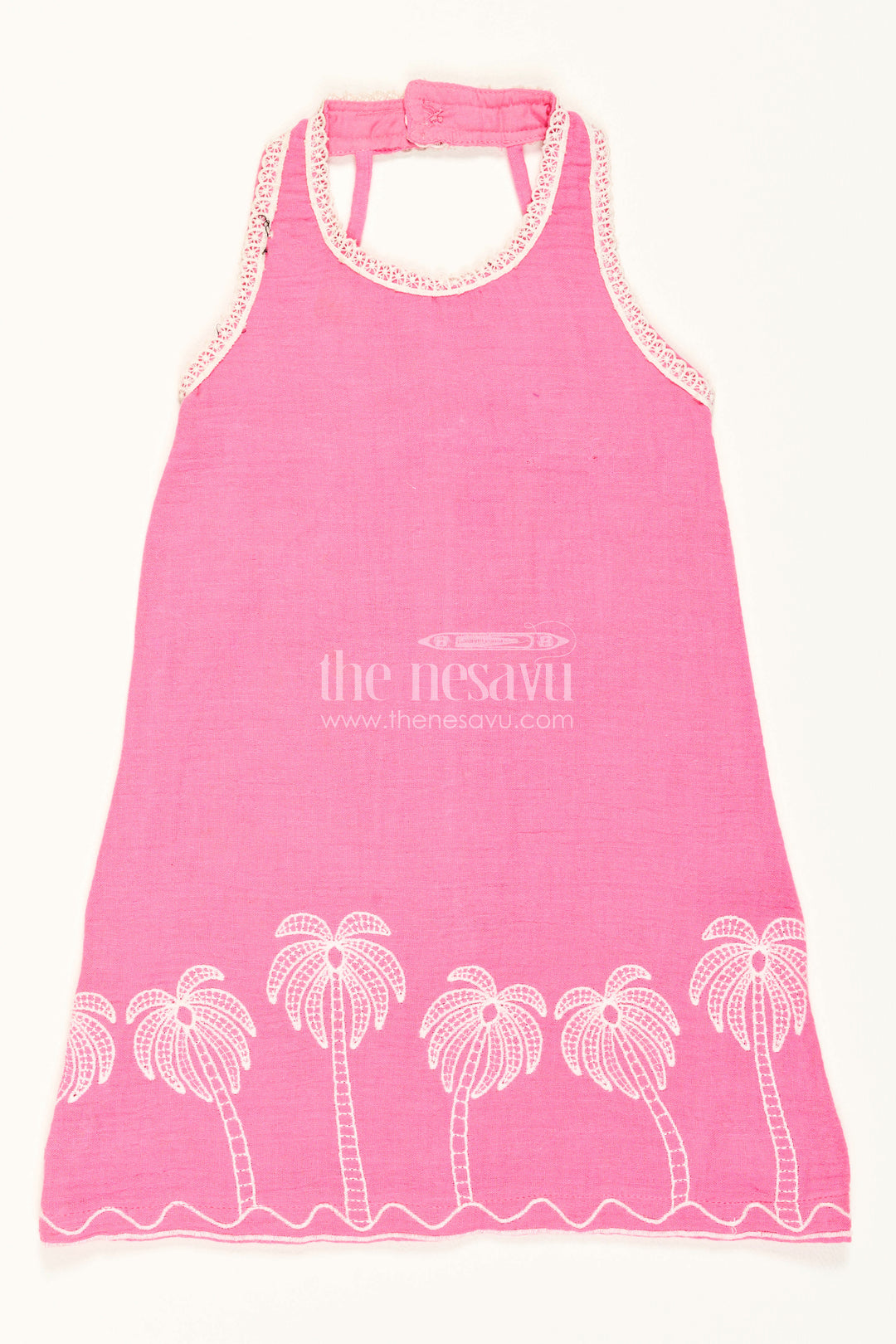 Girls Cotton Frock for Festive Family Outings