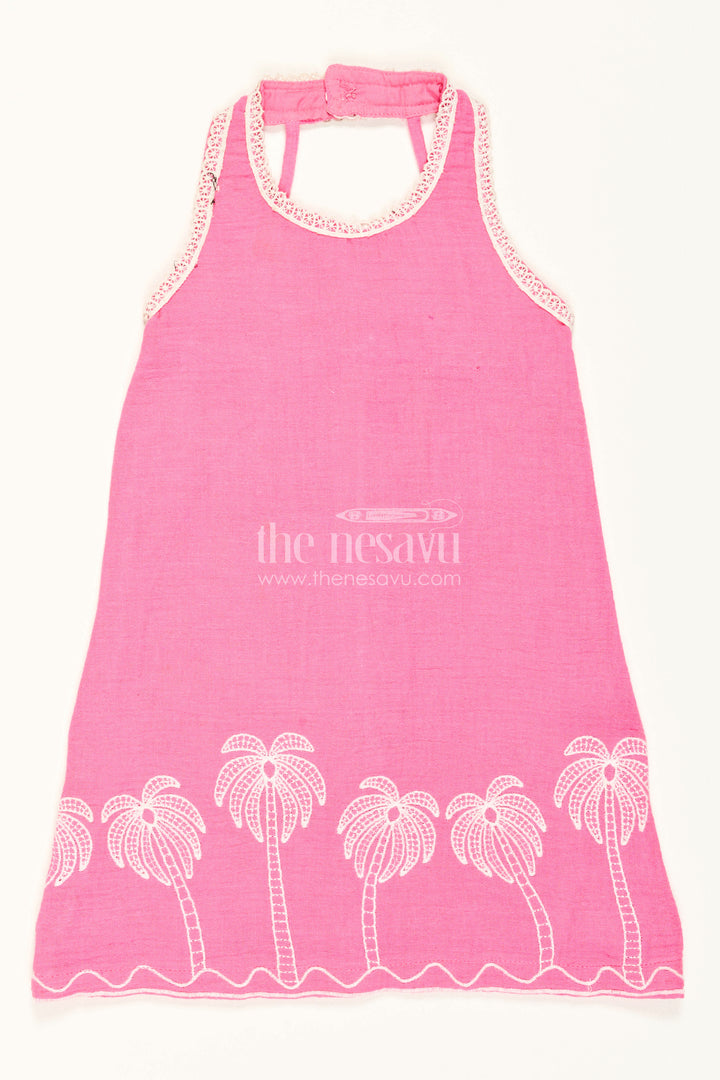 Girls Cotton Frock for Festive Family Outings