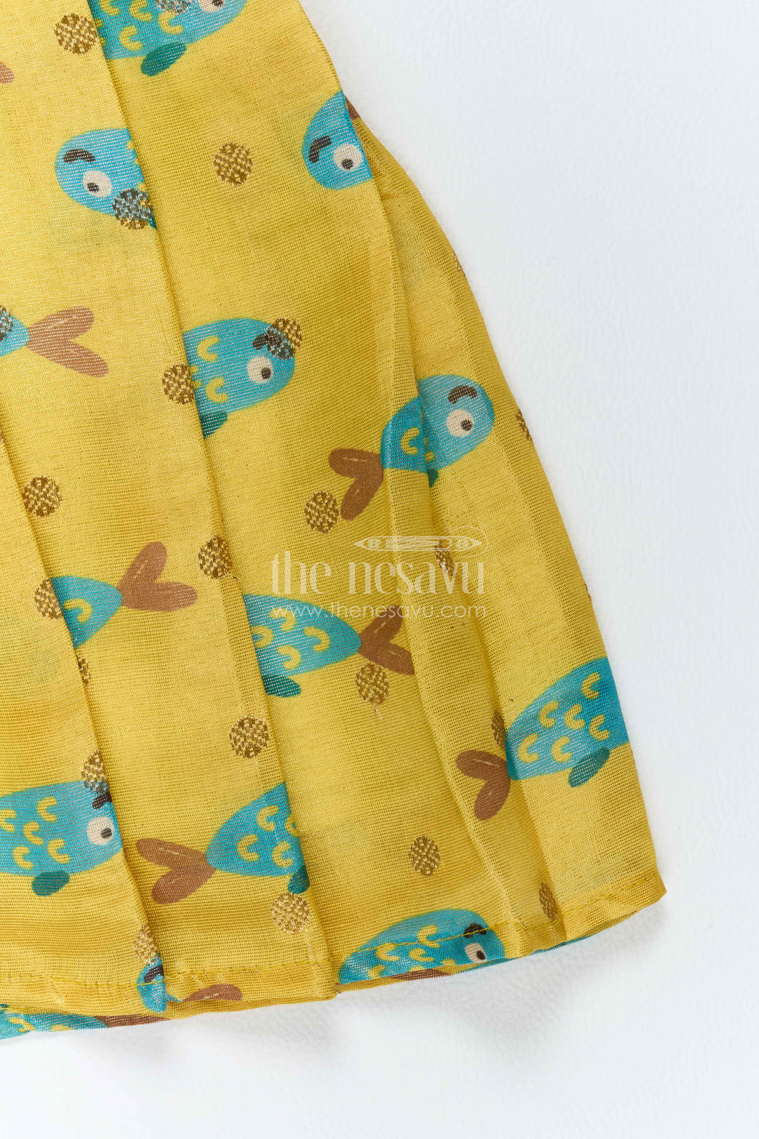 Chanderi Dress for Girls with Digital Print for Festive Occasions