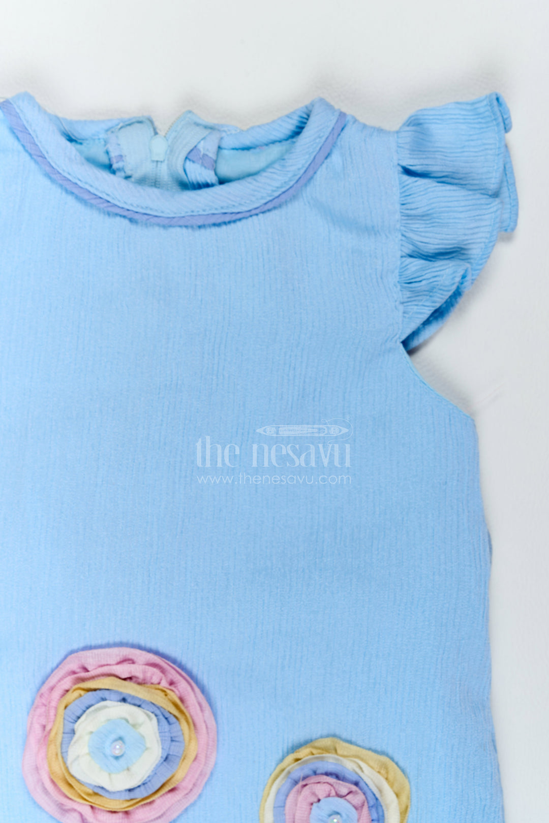 Girls Applique Frock for Playtime Birthdays and Relaxed Family Days