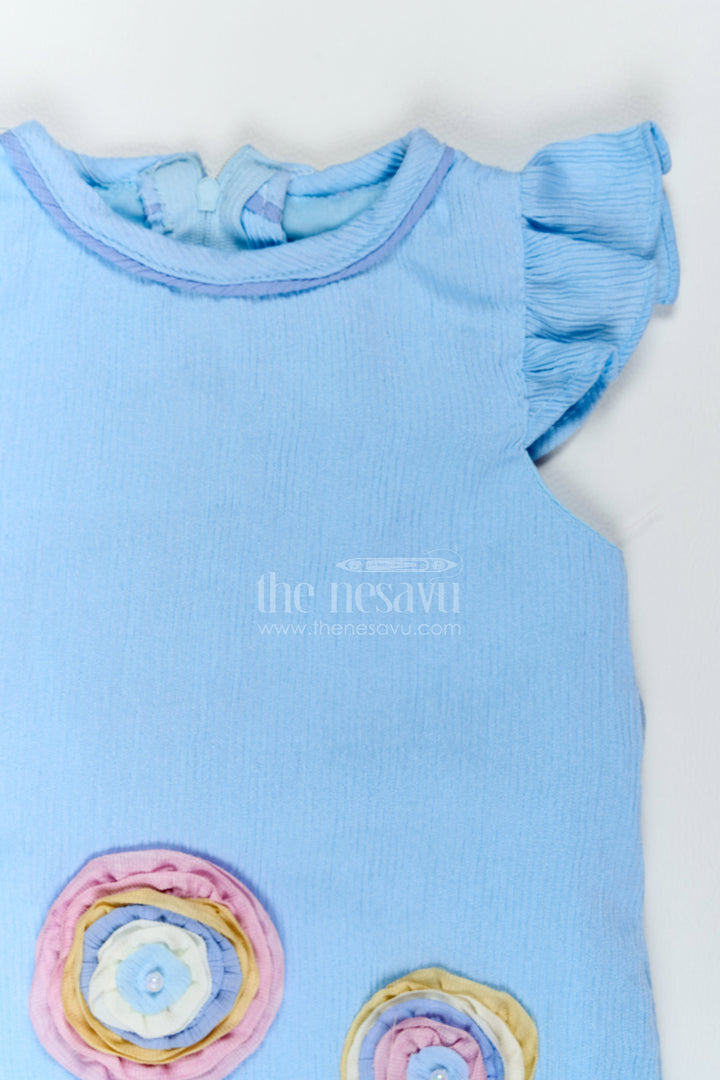 Girls Applique Frock for Playtime Birthdays and Relaxed Family Days