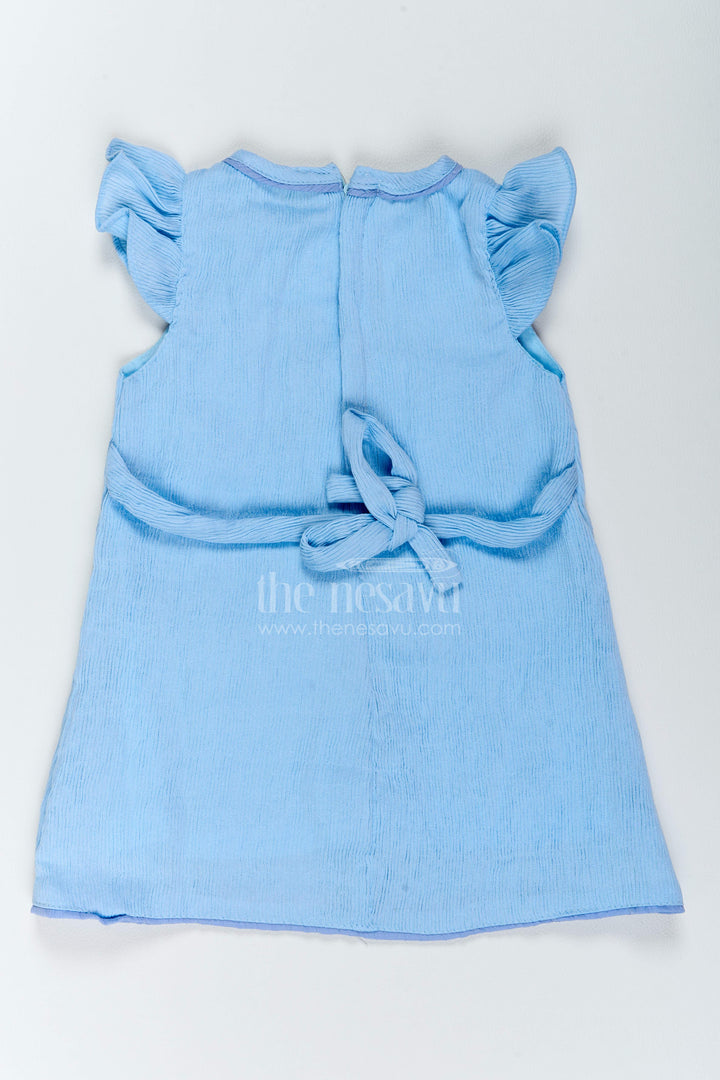 Girls Applique Frock for Playtime Birthdays and Relaxed Family Days