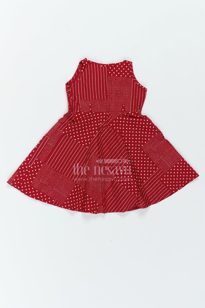 Girls Smocked Cotton Frock for Birthdays Parties and Family Outings