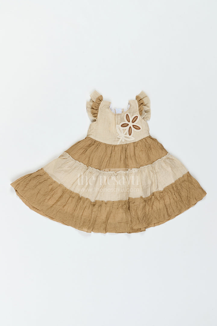 Girls Cotton Frock for Birthdays Family Functions and Special Outings