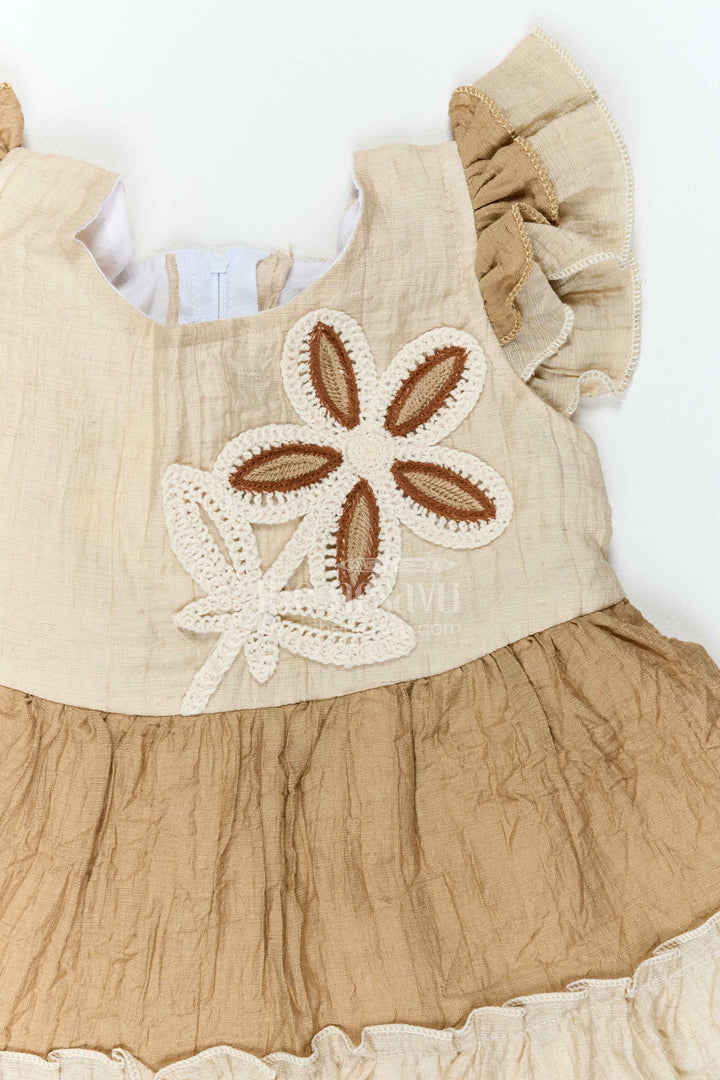 Girls Cotton Frock for Birthdays Family Functions and Special Outings