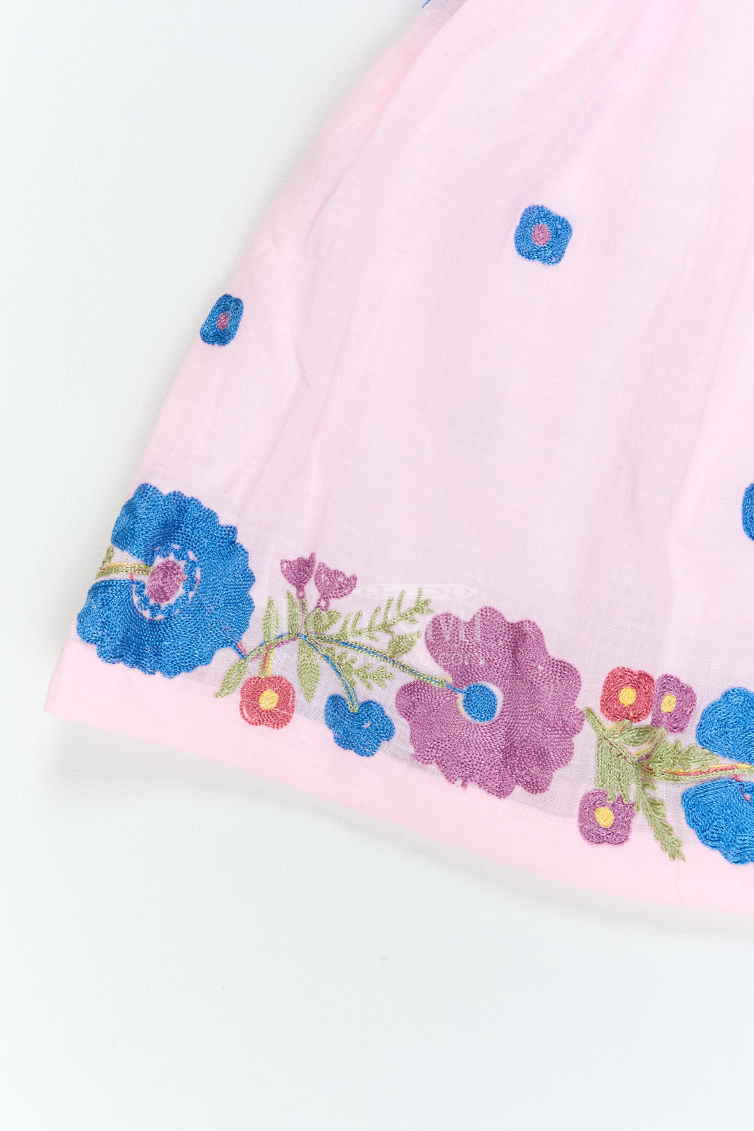 Girls Floral Hem Frock for Birthdays Garden Parties and Photo Moments