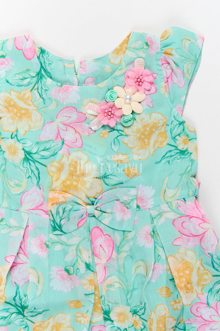 Girls Cotton Frock with Smart Tailoring for Family Functions