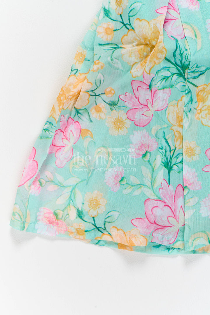 Girls Cotton Frock with Smart Tailoring for Family Functions