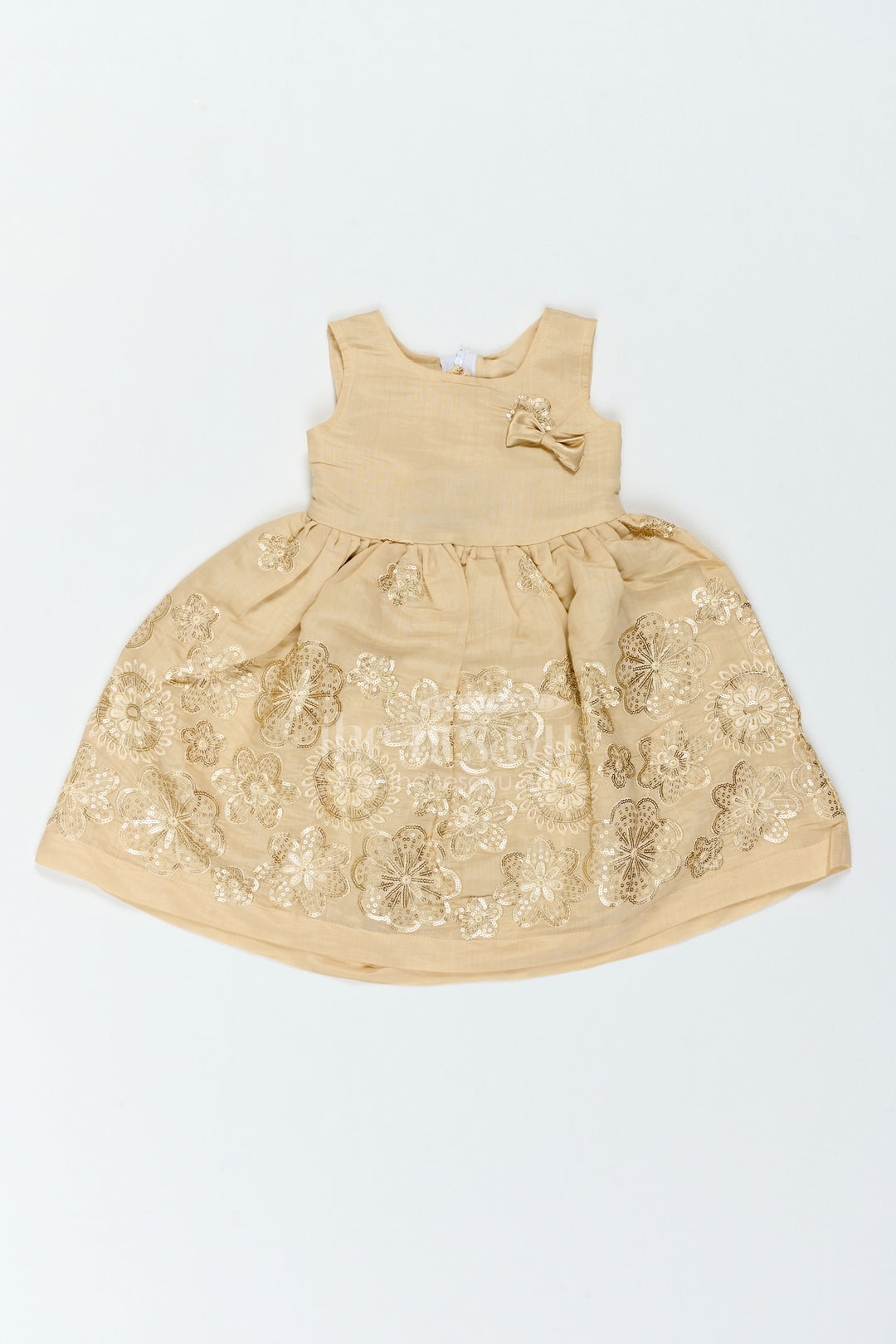 Girls Festive Brocade Frock for Receptions Family Events and Party Days