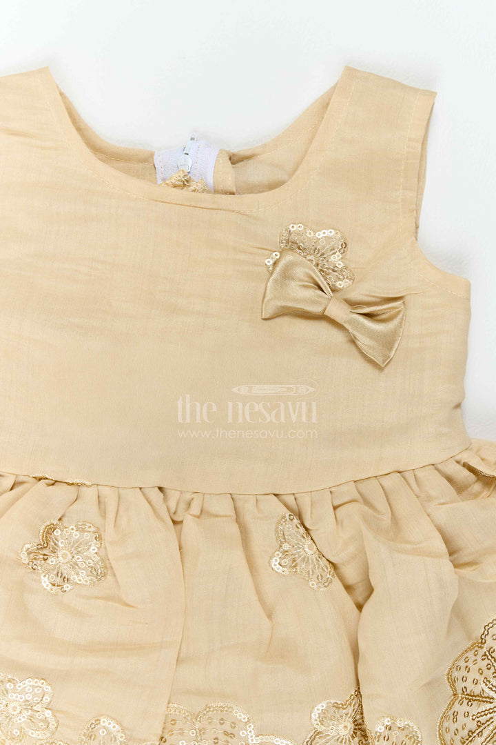 Girls Festive Brocade Frock for Receptions Family Events and Party Days
