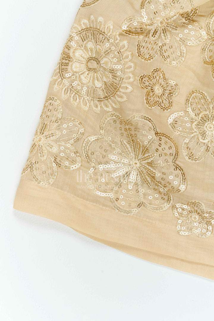 Girls Festive Brocade Frock for Receptions Family Events and Party Days