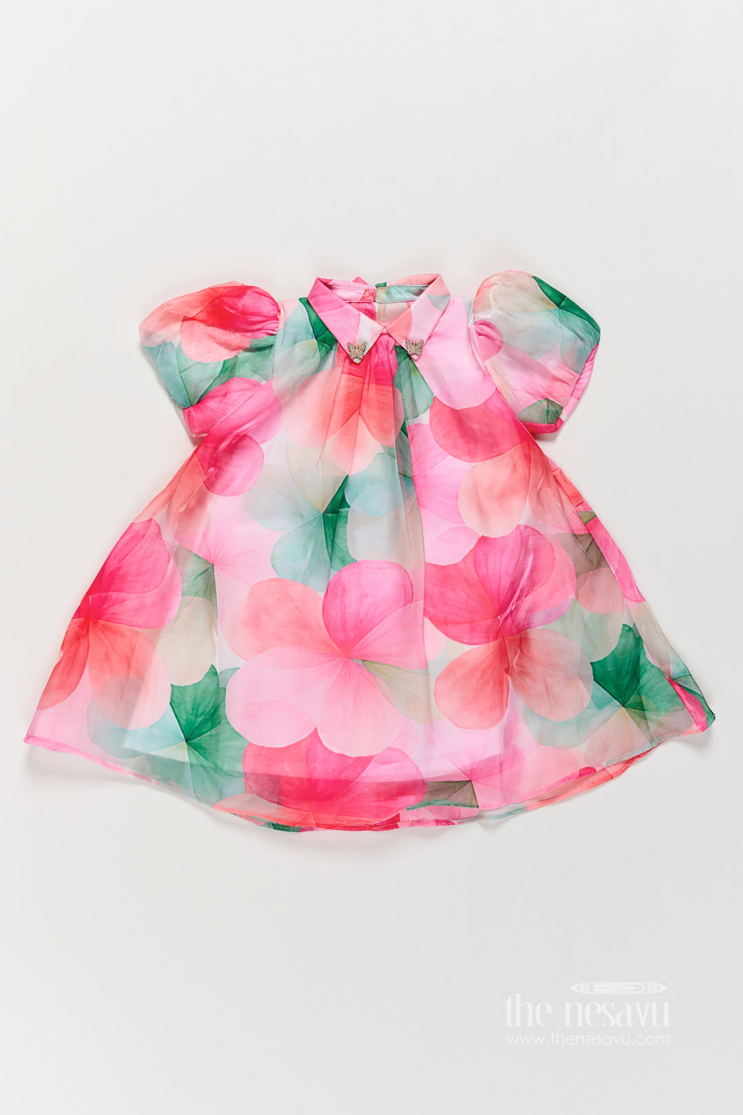 Girls Fancy Frock in Multicolor for Special Functions