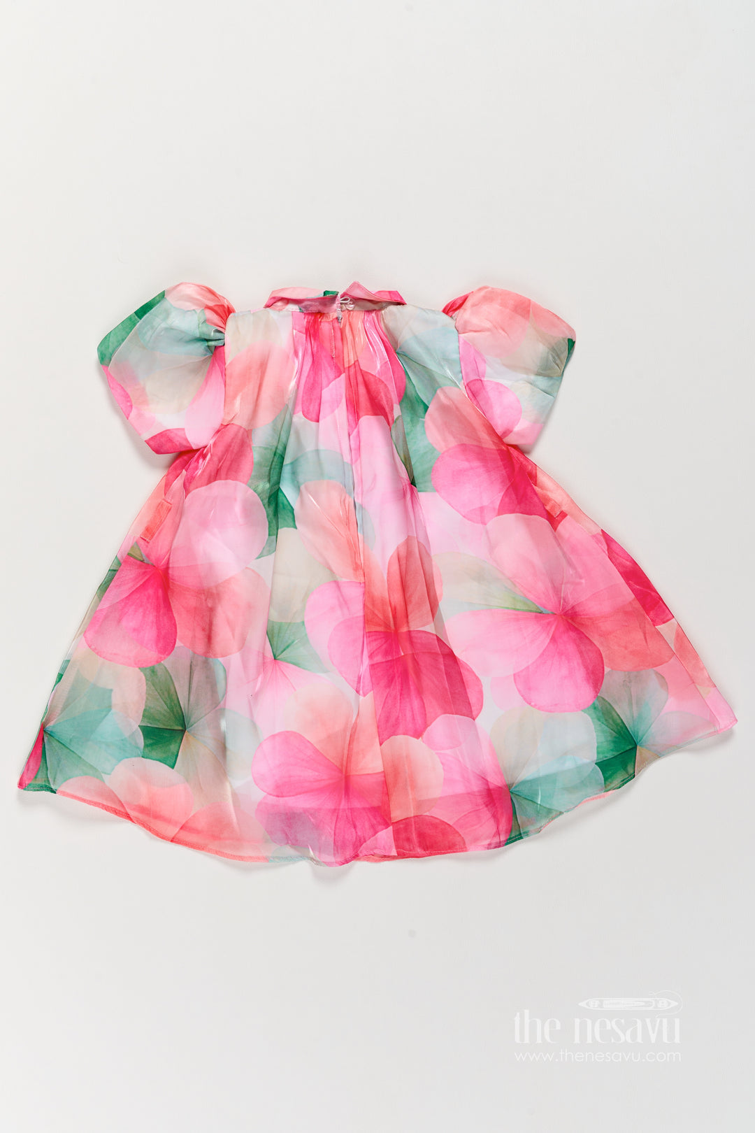 Girls Fancy Frock in Multicolor for Special Functions