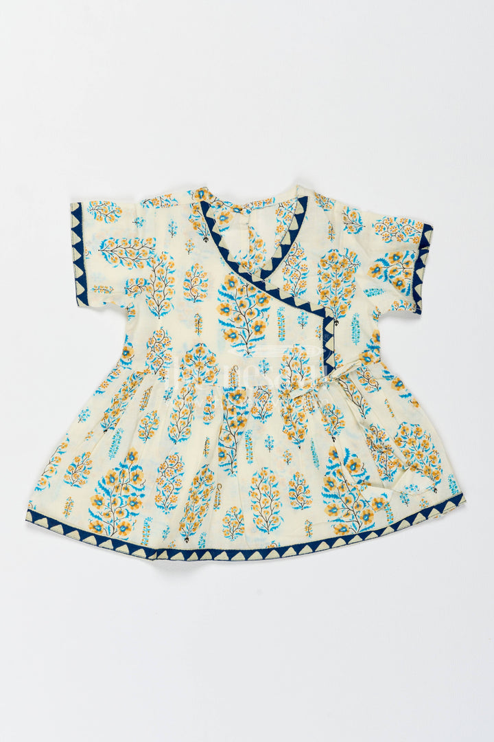 Cotton Dress for Girls with Smart Tailoring for Festive Occasions