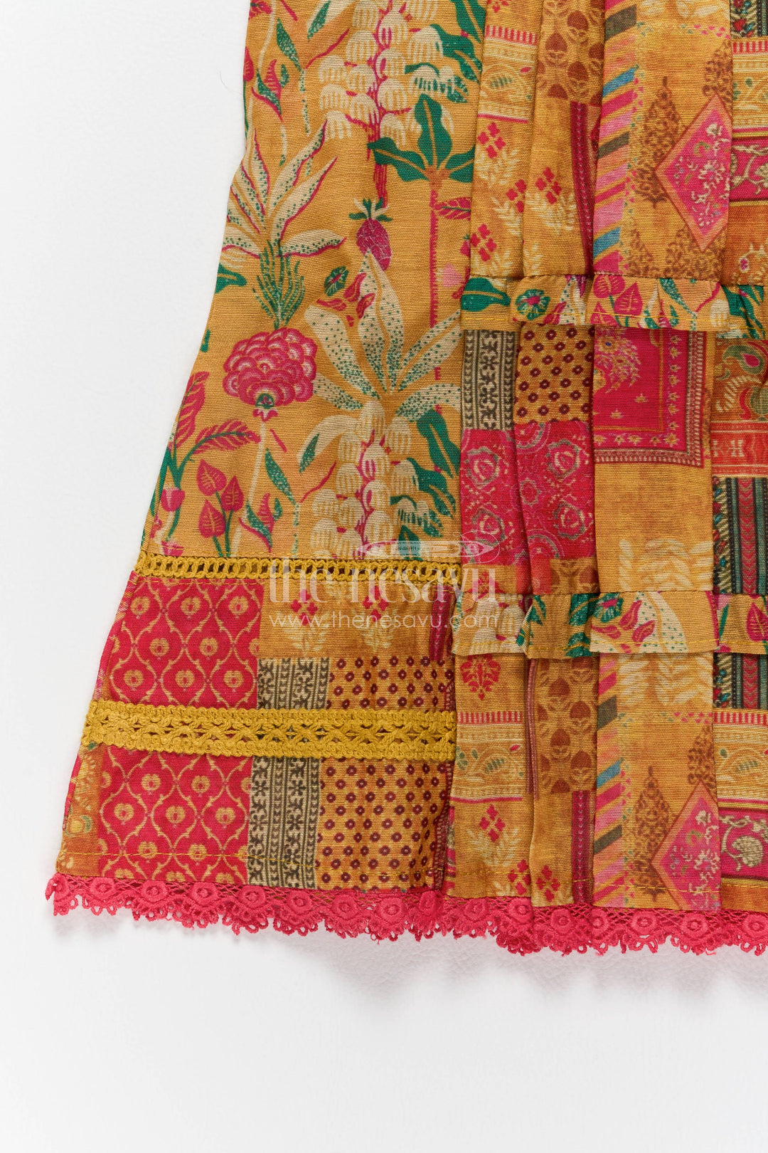Girls Frock Dress in Yellow for Celebration Styling