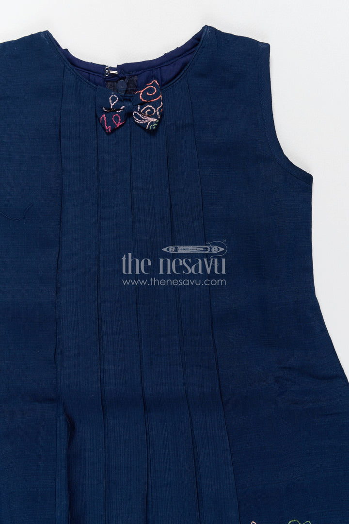Girls Frock Dress in Blue for Milestone Days