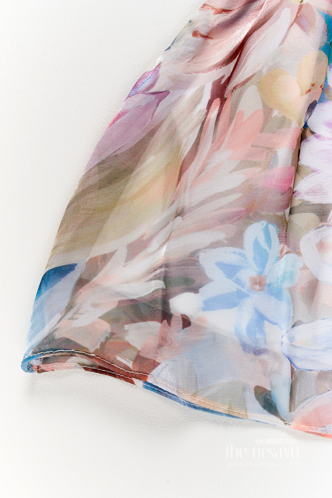 Girls Fancy Frock with Digital Print for Family Functions