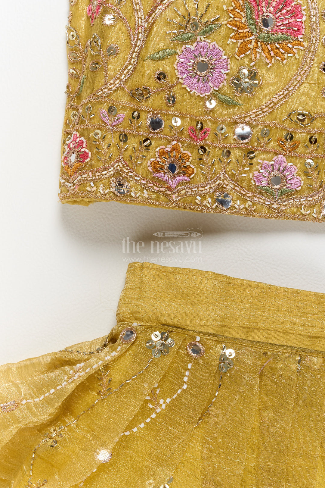 Kids Lehenga Set with Smart Tailoring for Weddings and Parties