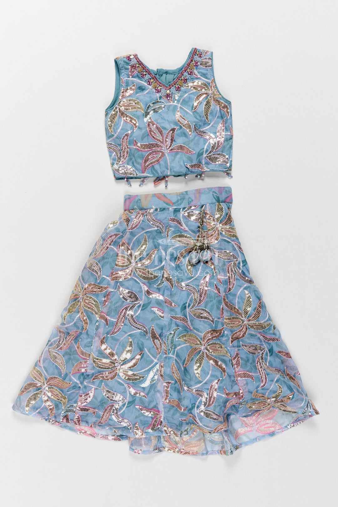 Fancy Lehenga for Girls with Sequin Work for Festive Occasions