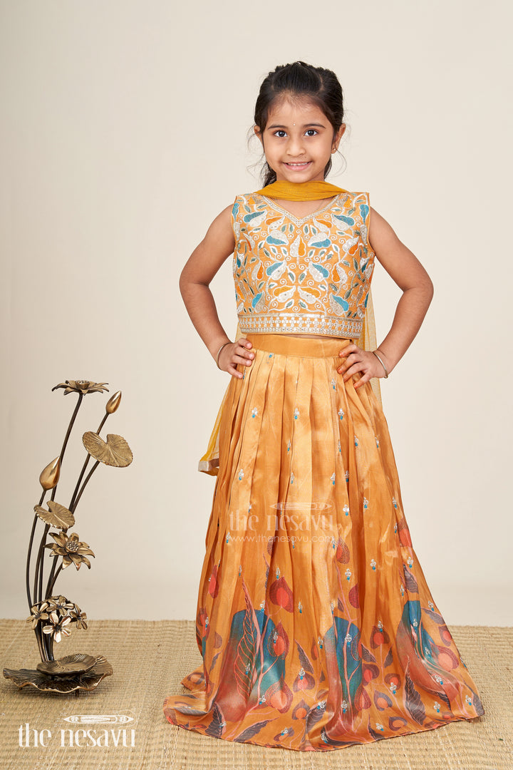 Festive Lehenga For Girls Embellished Partywear Skirt