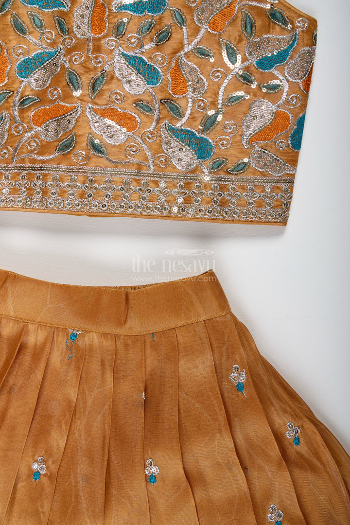 Festive Lehenga For Girls Embellished Partywear Skirt