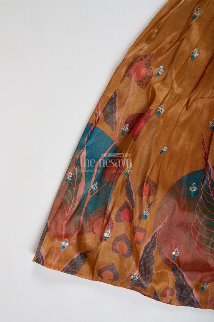 Festive Lehenga For Girls Embellished Partywear Skirt