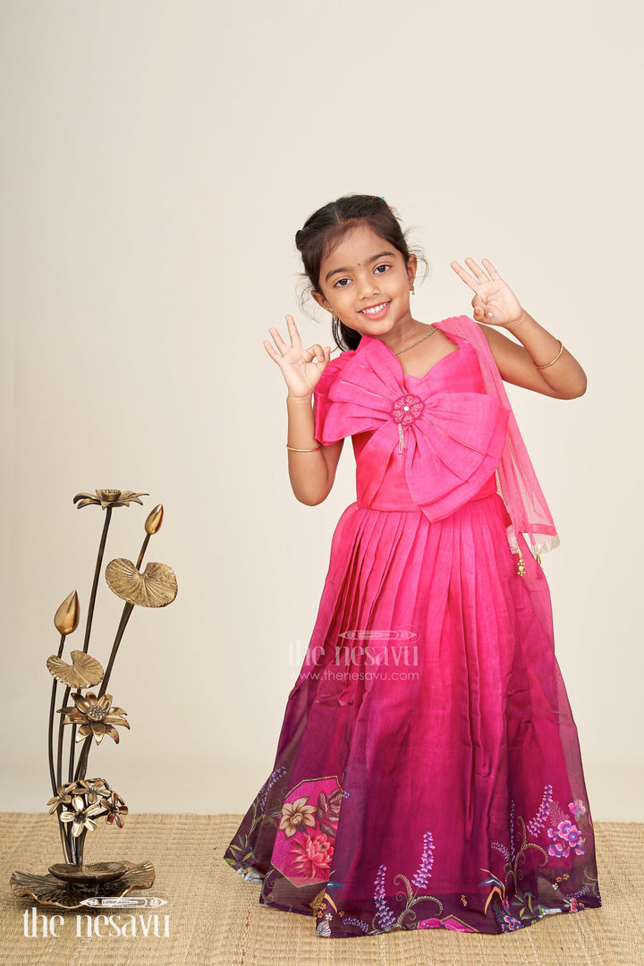 Baby girl lehenga choli for birthday parties and family weddings