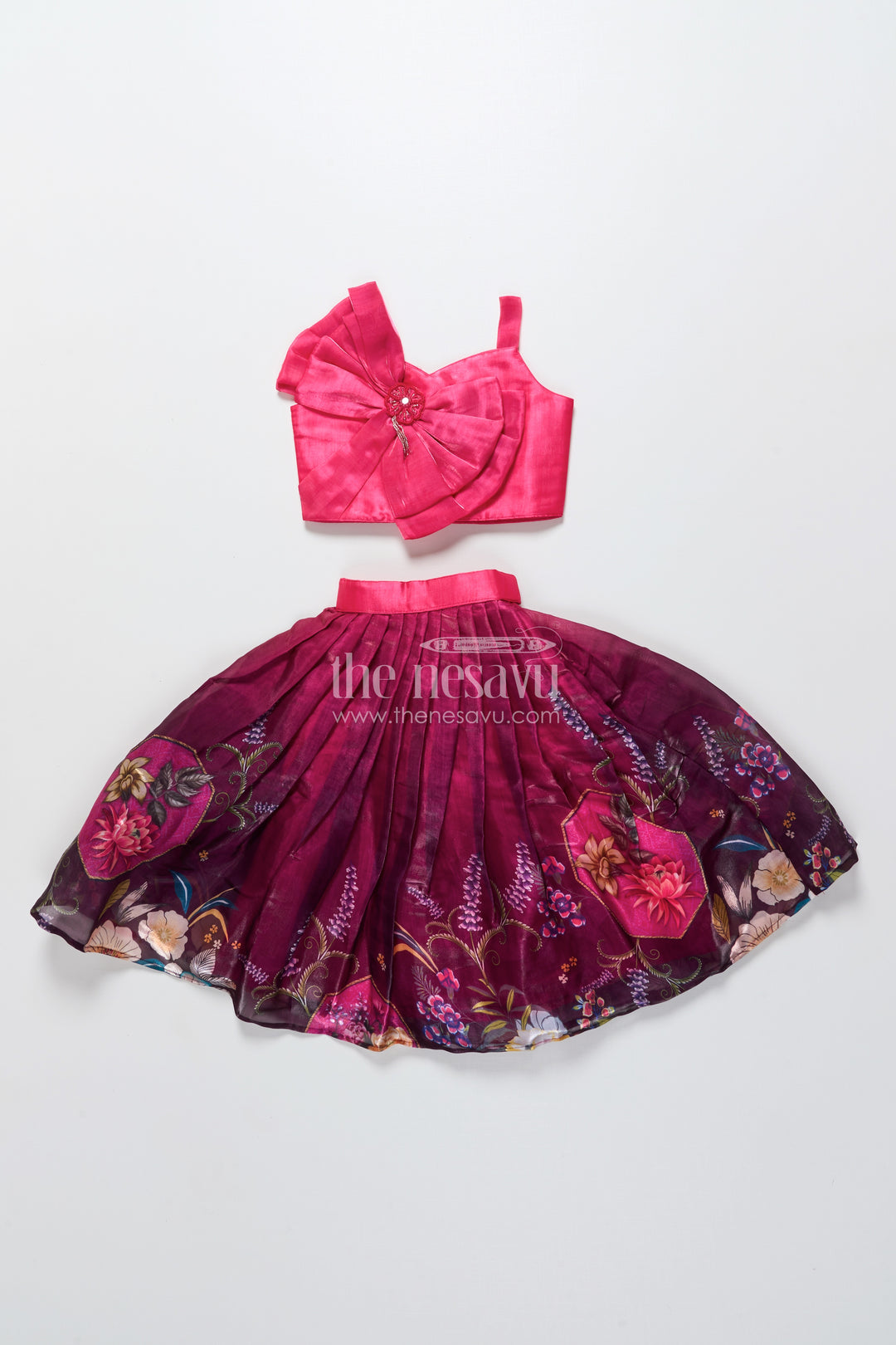 Baby girl lehenga choli for birthday parties and family weddings