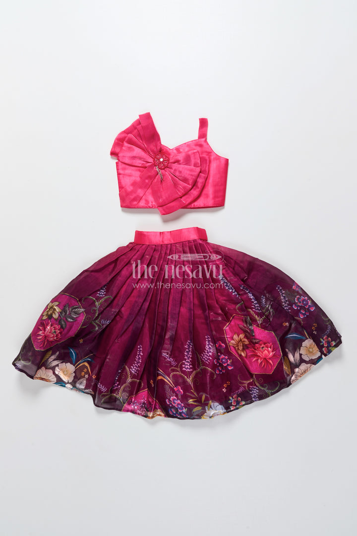 Baby girl lehenga choli for birthday parties and family weddings