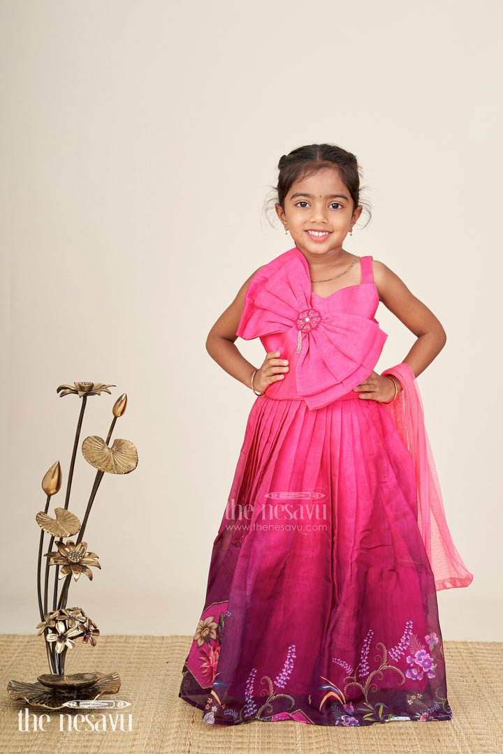 Baby girl lehenga choli for birthday parties and family weddings