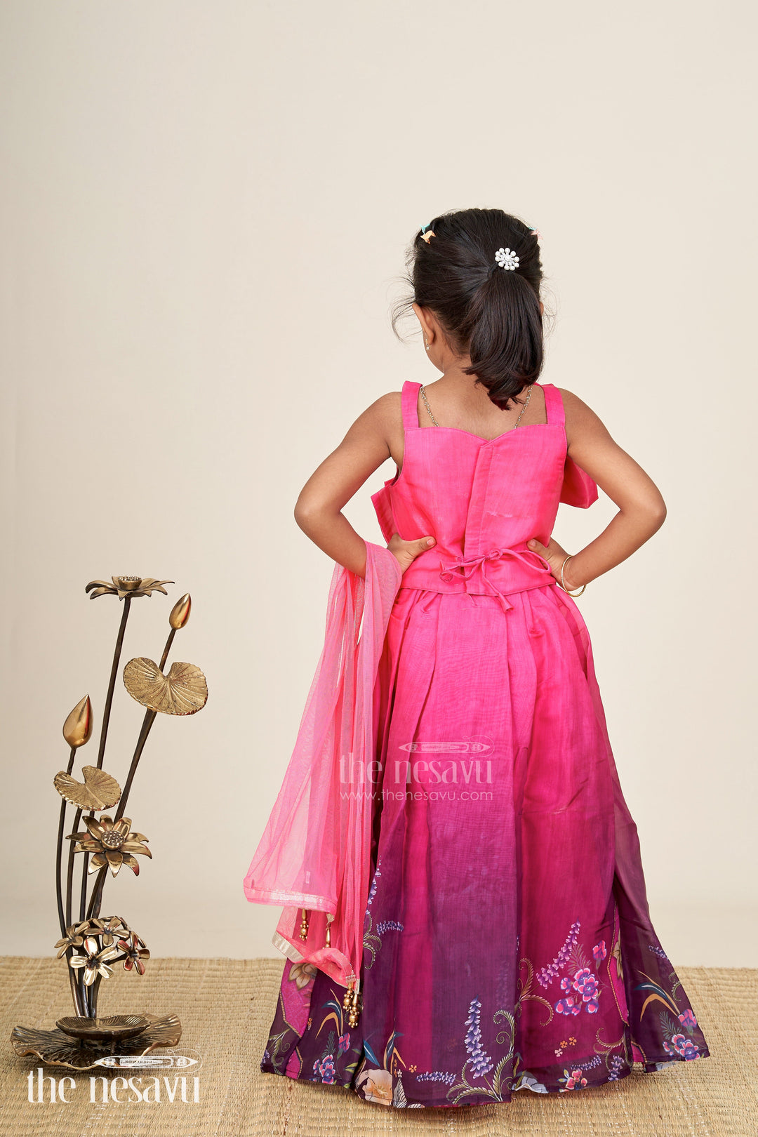 Baby girl lehenga choli for birthday parties and family weddings