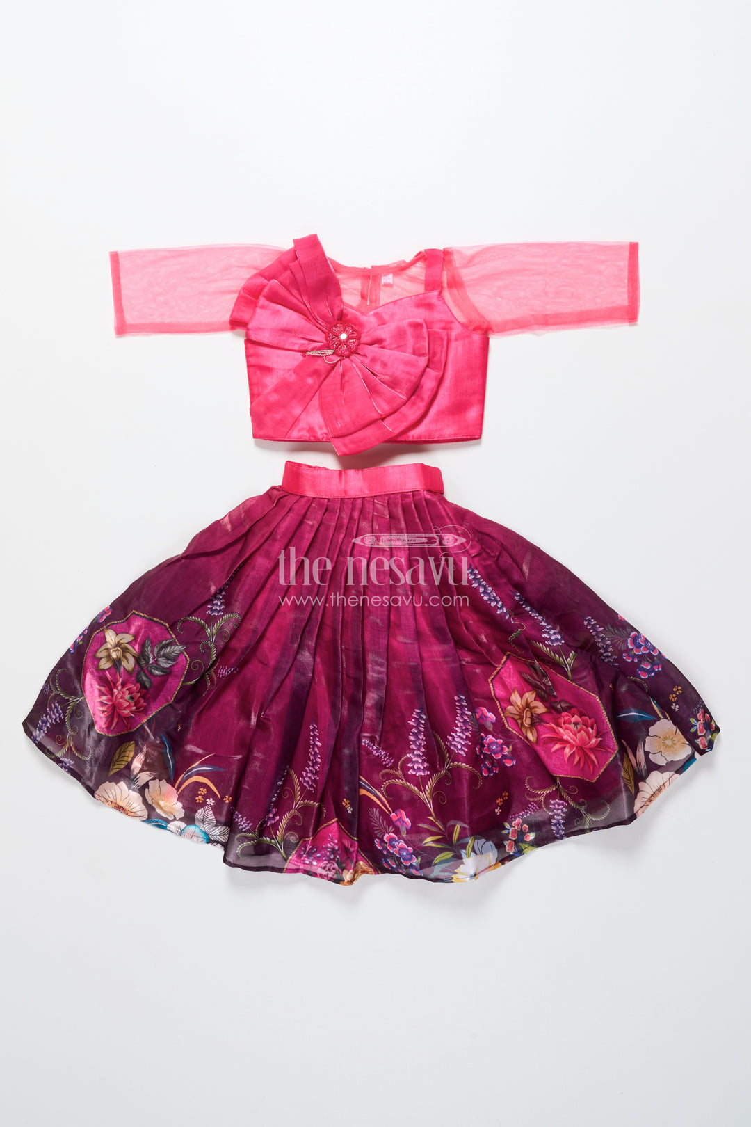 Baby girl lehenga choli for birthday parties and family weddings