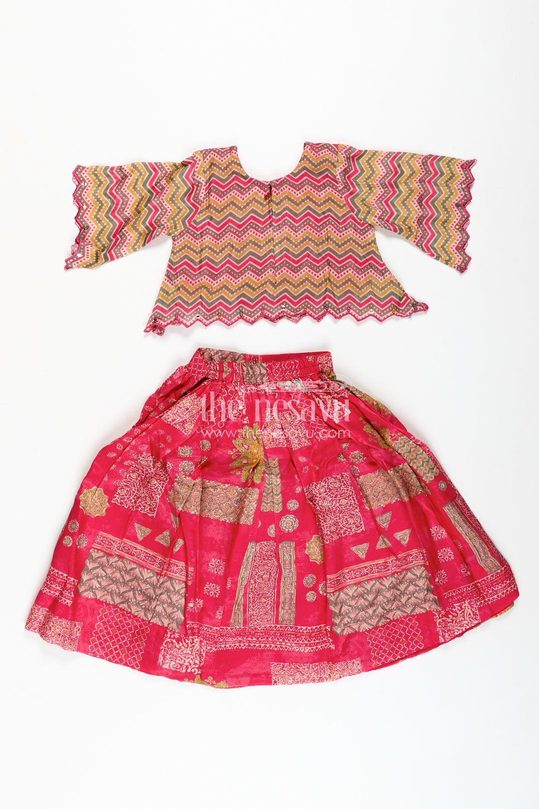 Festival Lehenga For Girls Embroidered Ethnic Outfit
