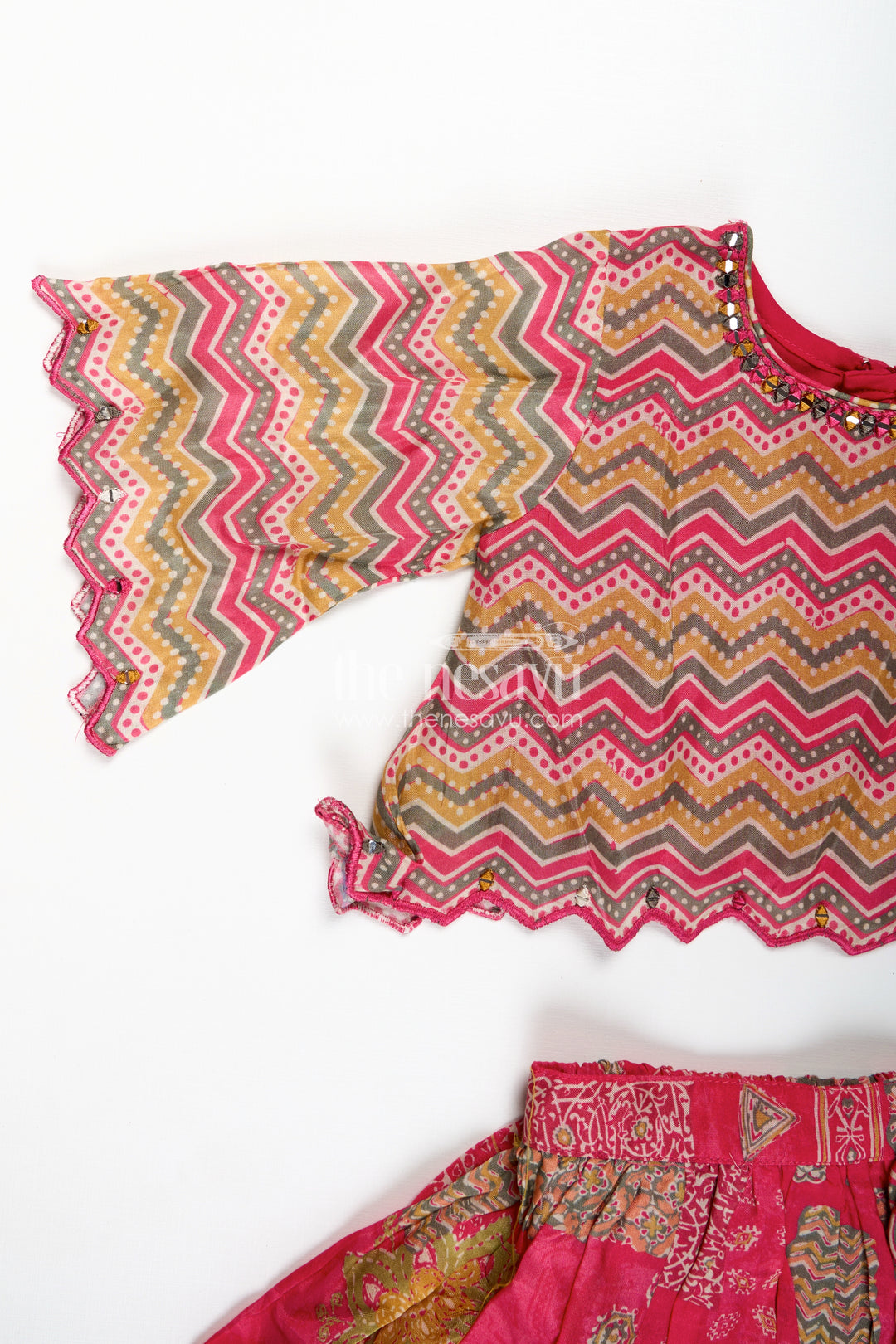 Festival Lehenga For Girls Embroidered Ethnic Outfit