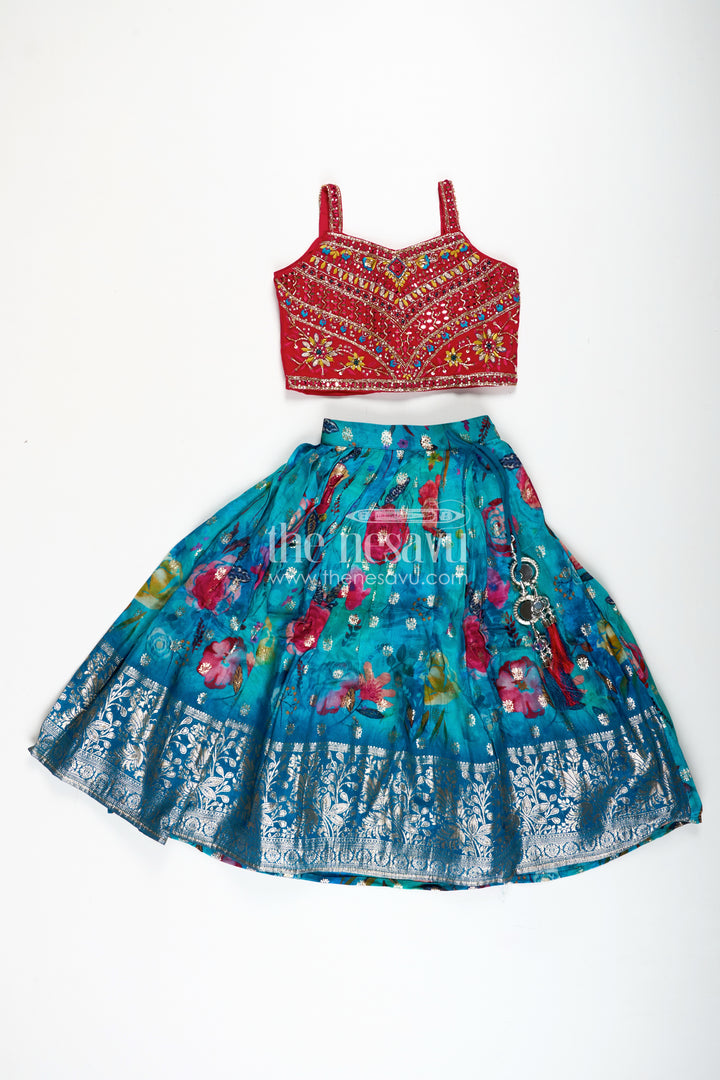 Girls Designer Lehenga Choli Wedding Function Wear