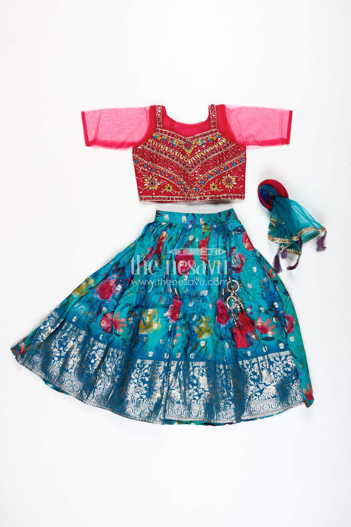 Girls Designer Lehenga Choli Wedding Function Wear